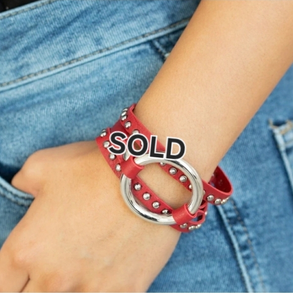 Studded Statement Maker Bracelet - Picture 1 of 2